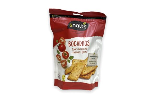 Bocaditos paradajka oregano 120 g SNATT´S