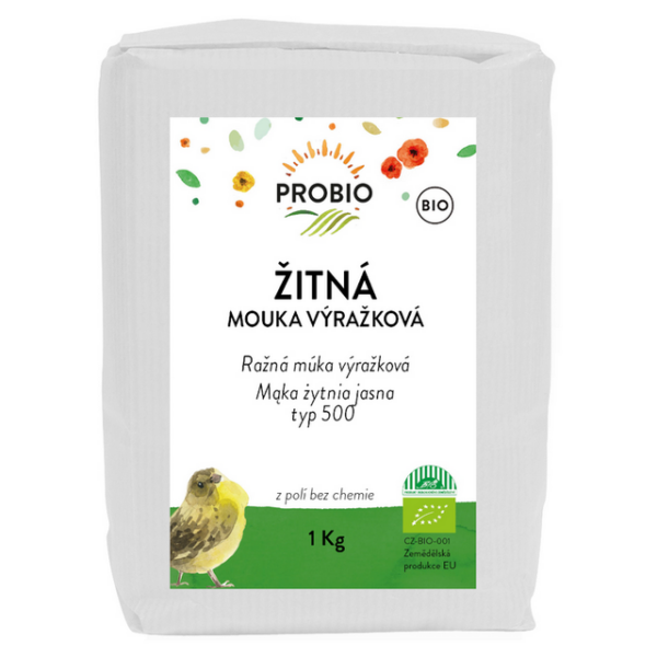 Ražná múka vyrážková BIO 1 kg PROBIO