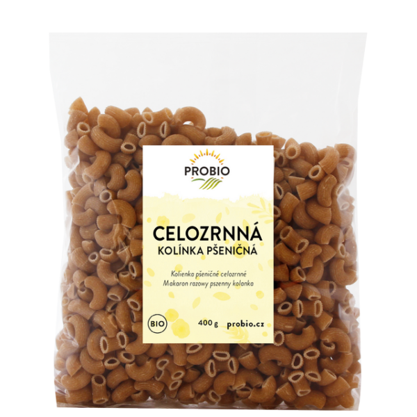 Celozrnné cestoviny kolienka BIO 400 g PROBIO