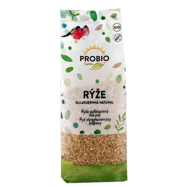 Ryža guľatozrnná prírodná BIO 500 g PROBIO