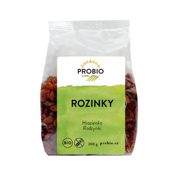 Rozinky - odrůda Thompson 200 g PROBIO PROBIO