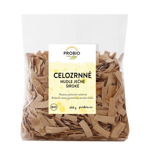 Celozrnné jačmenné rezance 400 g BIO PROBIO