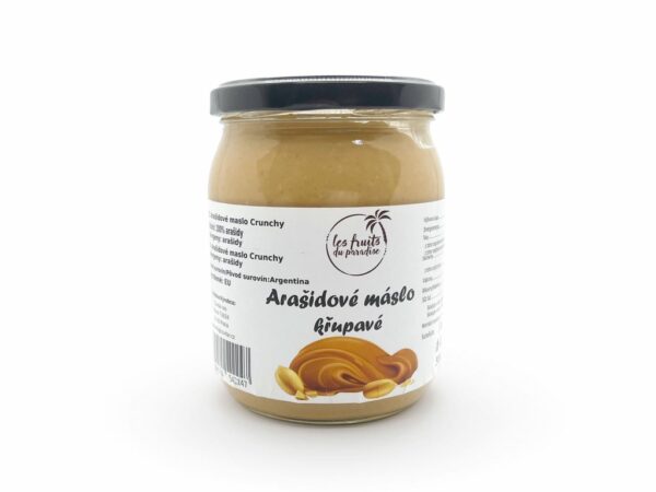 Chrumkavé arašidové maslo 900 g LES FRUITS DU PARADIS