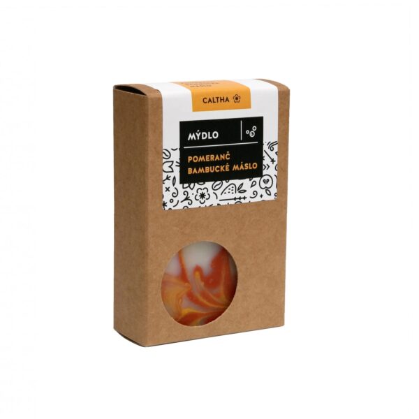 Mydlo s pomarančom a bambuckým maslom 100g CALTHA 100 g CALTHA