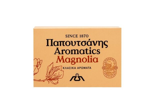 Grécke aromatické tuhé mydlo magnólia 100 g PAPOUTSANIS