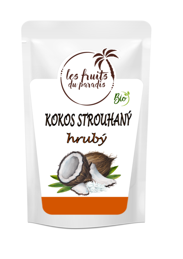 Kokos medium strúhaný BIO 3 kg LES FRUITS DU PARADIS