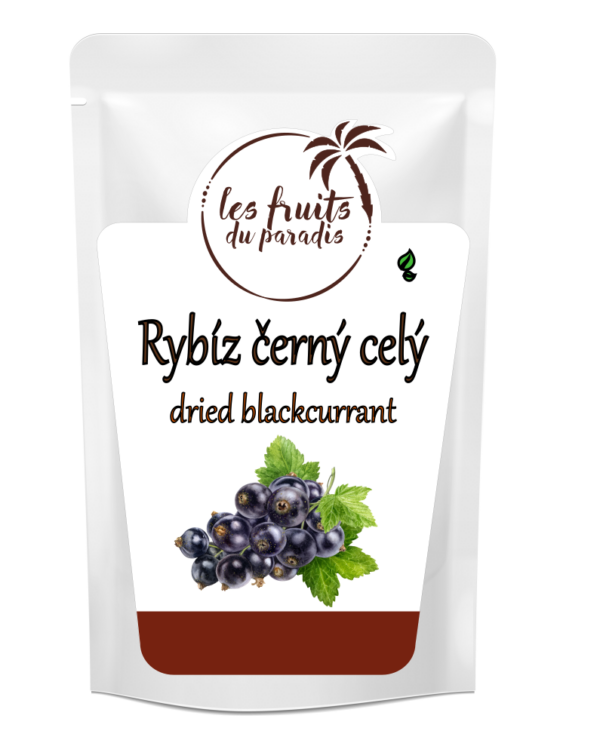 Čierne ríbezle sušené celé 200 g LES FRUITS DU PARADIS