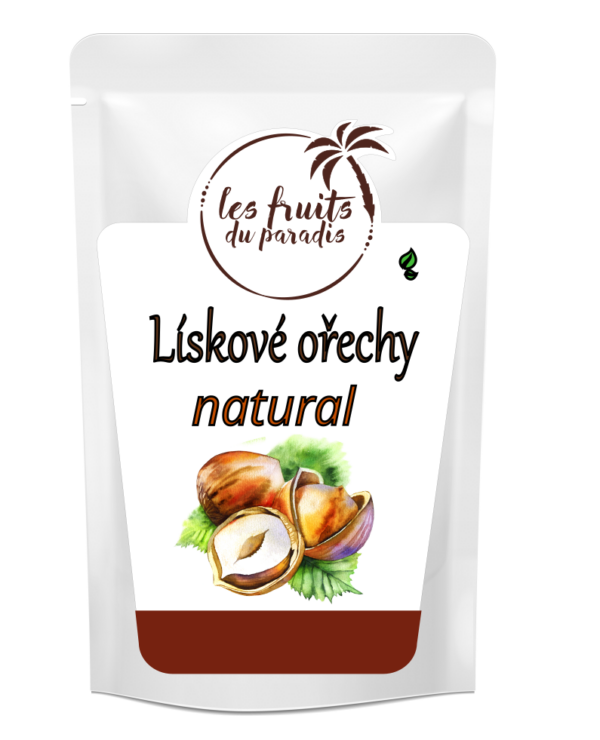 Lieskové orechy Natural 13-15 1 kg LES FRUITS DU PARADIS