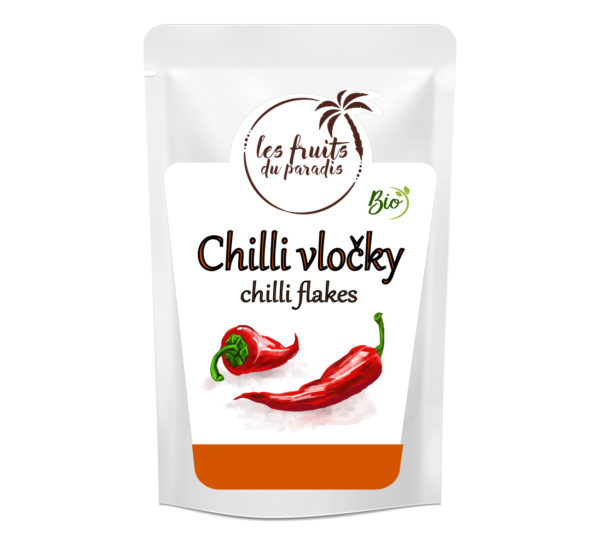 Chilli vločky BIO 125 g LES FRUITS DU PARADIS