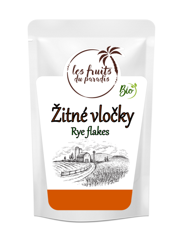 Žitné vločky BIO 1 kg LES FRUITS DU PARADIS