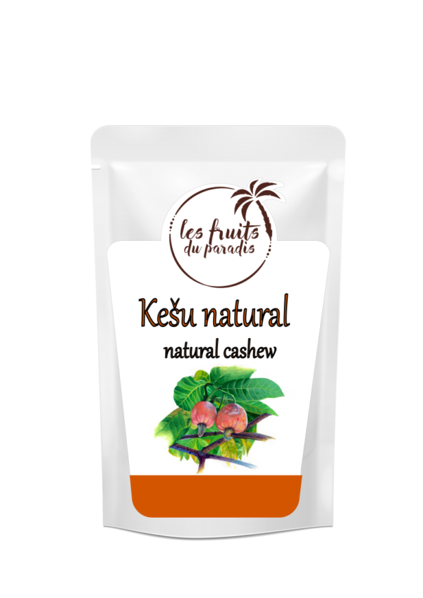 Kešu Natural W320 500 g LES FRUITS DU PARADIS