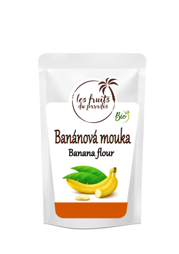 Banánová múka BIO 150 g LES FRUITS DU PARADIS
