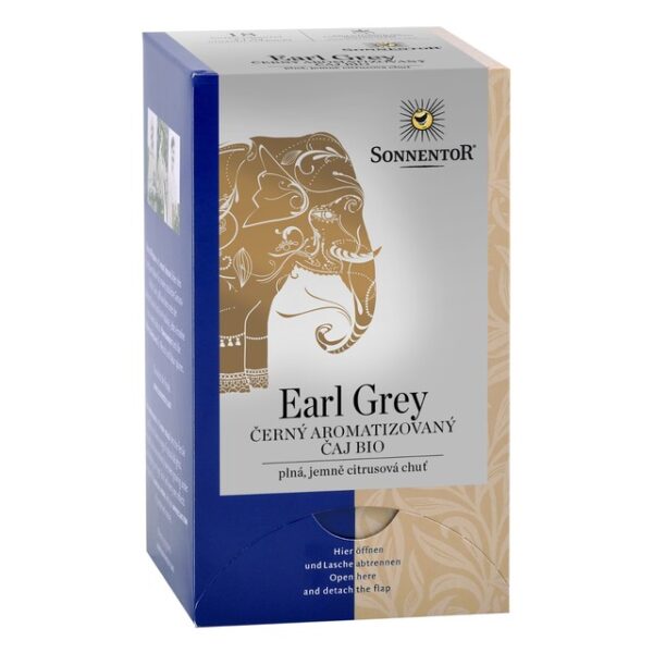 Earl Grey čierny čaj BIO 27 g SONNENTOR