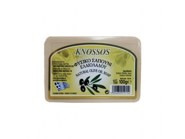Olivové mýdlo vanilka 100 g KNOSSOS