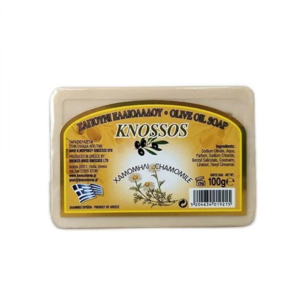 Olivové harmančekové mydlo 100 g KNOSSOS