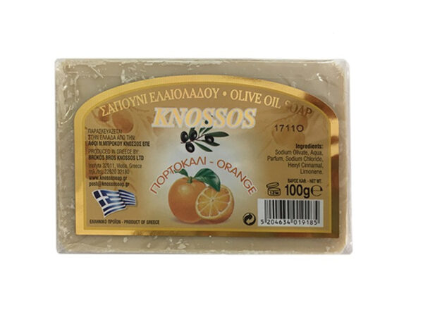 Olivové mydlo -pomaranč 100 g KNOSSOS