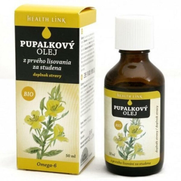 Púpalkový olej panenský BIO 50 ml HEALTH LINK