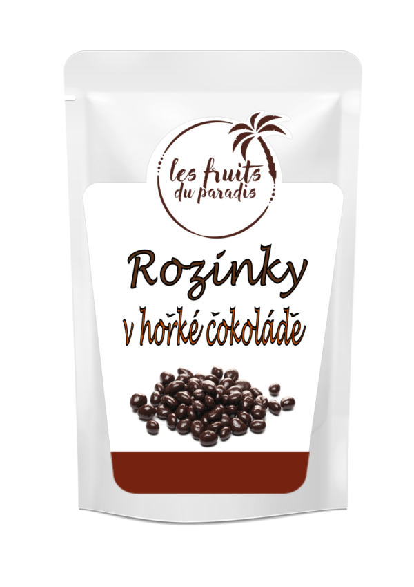 Hrozienka v horkej čokoláde 200 g LES FRUITS DU PARADIS
