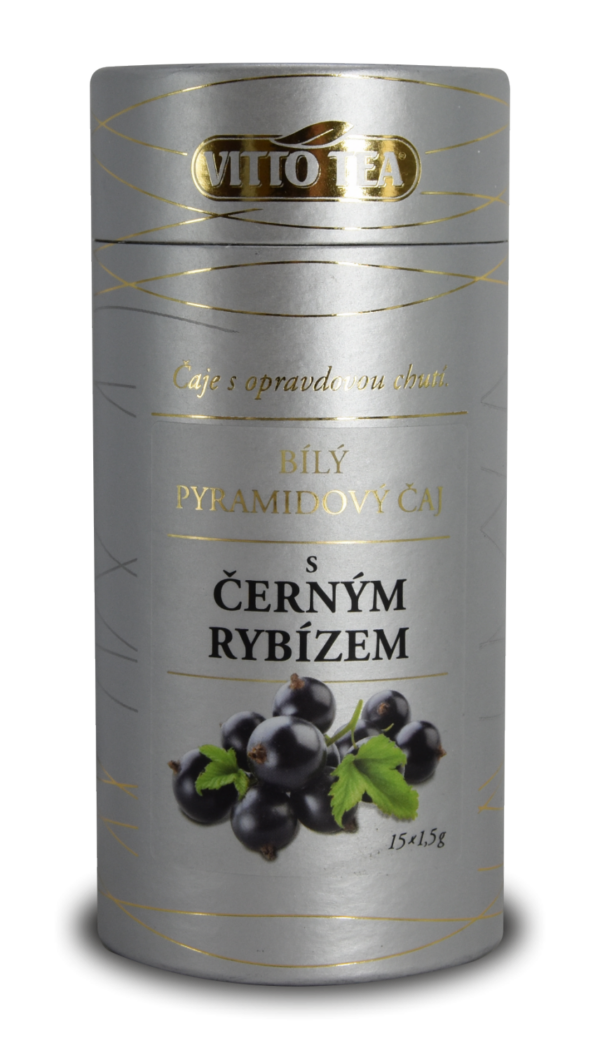 TUBUS Bílý čaj s černým rybízem 23 g VITTO TEA