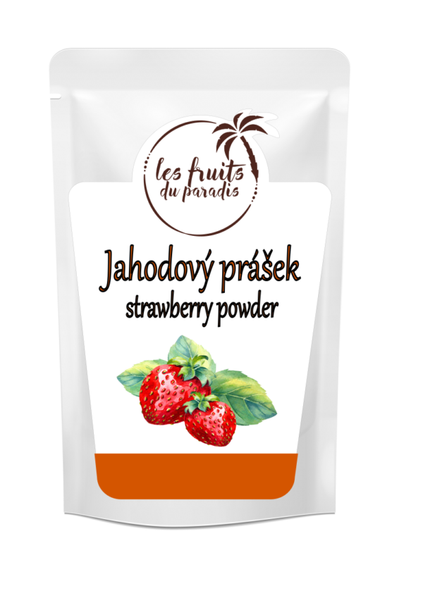Jahodový prášok 200 g LES FRUITS DU PARADIS